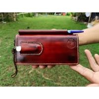 ราคา กระเป๋าใส่มือถือ มือถือขนาด 7 นิ้ว ซองใส่โทรศัพท์ กระเป๋าคาดเอว มีรูร้อยเข็มขัด มีดสวิต ปากกา (20289582678)