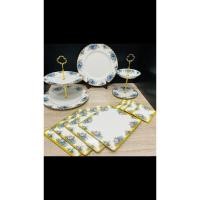 ราคา ชั่นเค้ดฃก,ชั่นขนม Royal Albert Moonlight Rose (29777357357)