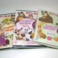 ราคา DVD Cartoon​ Masha​ and the​ bear​ แบบ3 แผ่น (2659101111)
