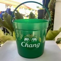 ราคา ถังน้ำแข็ง ถังน้ำ กระติกน้ำแข็ง แก้วน้ำช้าง สีเขียวใส ทนทาน แข็งแรง พร้อมหูหิ้ว (13858909742)