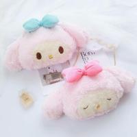 ราคา ❤️พร้อมส่ง❤️กระเป๋าสะพายสายโซ่ หน้าน้องมายเมโบว์ชมพูและโบว์ฟ้า (7842482595)