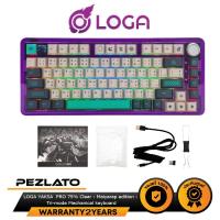 ราคา LOGA YAKSA PRO 75% Clear : Maiyarap Edition : Tri-mode Mechanical Keyboard (25300540954)