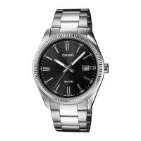 ราคา Casio Standard นาฬิกาข้อมือผู้ชาย สายสแตนเลส รุ่น MTP-1302,MTP-1302D,MTP-1302D,MTP-1302D-1A1 - สีดำ (2089855227)