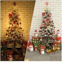 ราคา ตกแต่งคริสต์มาสต้นคริสต์มาสโมเดลตั้งพื้นจำลอง (23360987899)