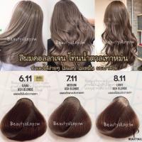 ราคา ครีมเปลี่ยนสีผม LADENE ลาดีเน่ รุ่น Coloring สีผม ผมโทนหม่น ผมเทา น้ำตาลหม่น ผสมคอลลาเจน ครีมเปลี่ยนสีผม ครีมย้อมผม (4994556576)