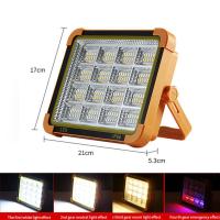 ราคา USB ชาร์จกันน้ำกลางแจ้ง Camping Light Hangable, พับได้, Power Bank Solar Charger LED Spotlight (24628403502)