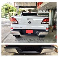 ราคา กันชนเสริมท้าย Mazda BT-50 PRO ปี 2012-19 , Ford 2012 - 2019 ทรงห้าง ชุป / ดำ ตรงรุ่น (2392474937)