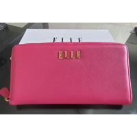 ราคา กระเป๋าสตางค์ ELLE ชมพู ใหม่ แท้ (21566726328)