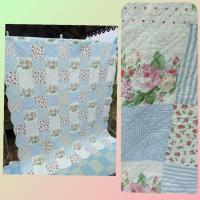 ราคา ผ้าคลุมเตียง ปูรองนอนได้ค่ะ งานผ้าต่อ 6 ฟุต มือสอง(ทำความสะอาดแล้วค่ะ) (12431491909)