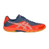 ราคา Asics รองเท้าแบดมินตันผู้ชาย Gel-Blade 6 | Orange/Silver ( R703N-811 ) (6840206873)