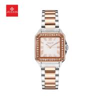 ราคา Julius นาฬิกาข้อมือผู้หญิง รุ่น JA-1378 สายสแตนเลส หน้าปัดเหลี่ยม แบรนด์เกาหลี แฟชั่นฮิตของแท้ (22346128223)