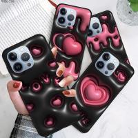 ราคา Wiko Power U20 U10 T10 T50 T3 สำหรับ Case Cartoon Stereoscopic Love Heart เคสโทรศัพท์ TPU Cover (24406138675)