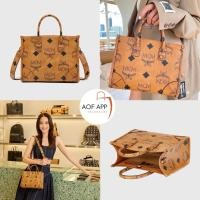 ราคา [พร้อมส่ง] ของแท้100% MCM München Tote in Visetos (23960819060)