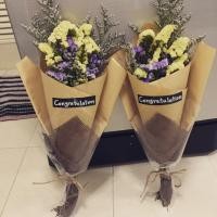 ราคา ช่อดอกไม้แห้ง สแตติส+แคสเปีย คละสี (1830474714)