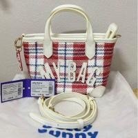 ราคา JELLY BUNNY กระเป๋าสีแดงลายขาวน้ำเงิน มือสอง (26122688700)