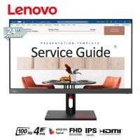 ราคา Monitor 23.8" Lenovo ThinkVision S24i-30 FHD sRGB99% IPS 100Hz จอมอนิเตอร์ (25837083718)