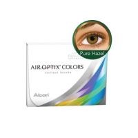 ราคา คอนแทคเลนส์รายเดือน Alcon Air Optix Color (Pure Hazel) 1 Lens [No Box] (19371855802)
