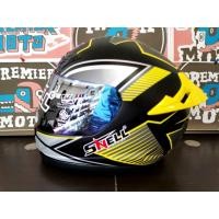 ราคา หมวกกันน็อค Snell Helmet ลายดำเหลือง ทำขนาดเดียว size L (13926888166)