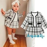 ราคา เสื้อลายสก๊อต+กระโปรง tutu สําหรับเด็กวัยหัดเดิน (6420768606)