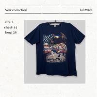 ราคา เสื้อยืดวินเทจสกรีนลายนกอินทรีย์ Size L (17878923426)