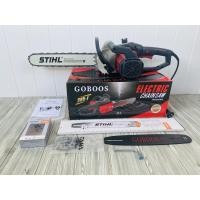 ราคา เลื่อยโซ่ไฟฟ้า ยี่ห้อ GOBOOS บาร์โซ่ 16 นิ้ว STIHL + บาร์โซ่ 11.5 นิ้ว (7572607926)