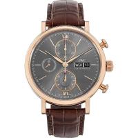 ราคา IwcIwcfanนาฬิกา Botao Fino 18K Rose Gold Chronograph นาฬิกากลไกอัตโนมัติชาย IW391021 (29251976925)