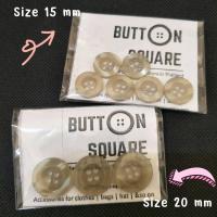 ราคา กระดุมเสื้อสูท แบบมาตรฐาน โทนสีกากี BT83#34 (22013405650)