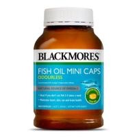 ราคา Blackmores Fish Oil mini caps Odourless พร้อมส่งจากไทย‼️ น้ำมันปลาเม็ดเล็ก ไม่มีกลิ่นคาว 1000 mg. 400 และ 200แคปซูล (4706990344)