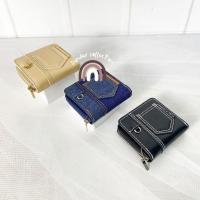 ราคา กระเป๋าสตางค์ผู้หญิงแบบพับ IMPORT CK ANTHEA CONTRAST CK036 (27056460106)