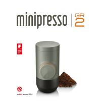ราคา Wacaco Minipresso GR2 Espresso Machine ใช้งานร่วมกับกาแฟ,เครื่องชงกาแฟแบบพกพา 18 บาร์คู่มือดําเนินการ,เครื่องชงกาแฟเอสเปรสโซบน Go,ขนาดเล็กพิเศษสําหรับการเดินทาง Camping ตกปลา Cli (28601991989)