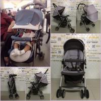 ราคา รถเข็นเด็กมือ2ยี่ห้อcombi สีเทาน้ำตาล (6340167508)