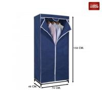 ราคา ตู้เสื้อผ้าสปันบอนด์ #LH-502 Blue (22835517626)