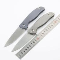 ราคา Kesiwo F95 M390 Blade Pocket Hunting Folding Knife Titanium Alloy Handle Flipper Open Outdoor Rescue EDC Kitchen Camping (28566086241)