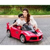 ราคา รถแบตเตอรี่เด็กนั่ง Rastar ทรงFerrari-เฟอรารี่ ลิขสิทธิ์แท้ รุ่น laferrari fxxk มี2 มอเตอร์ ประตูปีกนก มีรีโมทบังคับไร้า (22016810247)