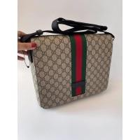ราคา NewGUCCI GG Supreme Flap Messenger Bag (9323370766)