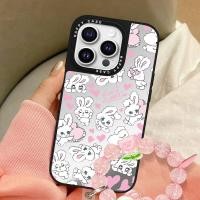 ราคา สําหรับsamsung A23 F23 A24 A25 Samsung A31 A32 A34 A35 A42 A51 A52 A54 A55 A71 A72 A73 Samsung S22 S23 S24 Ultrasกระจกโทรศัพท์กรณีNughtyสีขาวกระต่ายยิ้มใบหน้าดอกไม้ (28675403128)