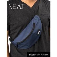 ราคา NEAT กระเป๋าสะพายข้างสำหรับสุภาพบุรุษ : สีดำ / สีเทา (1104391750)