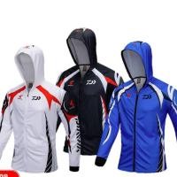 ราคา เสื้อตกปลา ไดว่า Daiwa แขนยาว ซิปผ่ากลาง เสื้อฮู๊ด เสื้อแขนยาว ระบายเหงื่อใด้ดี แห้งเร็ว (19276750605)