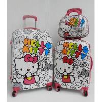ราคา กระเป๋าเดินทางคิตตี้ Kitty ล้อลากไฟเบอร์ เซ็ท 3 ใบ (SET 3 pcs) (272616854)