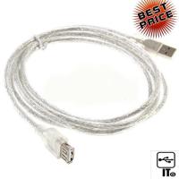 ราคา Cable Extention USB2 M/F (1.8M) GLINK สายใส อุปกรณ์เชื่อมต่อ ประกัน 1Y (3734569428)