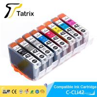 ราคา compatible Ink Cartridge CLI-42 CLI42 With Chip Compatible For Canon PIXMA Pro-100 100S Printer (23548630792)