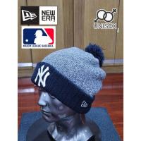 ราคา มือสอง หมวกไหมพรม one size MLB ของแท้ *มือสอง (24987713171)