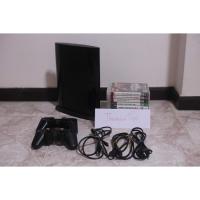 ราคา PS3 SuperSlim 500GB บอร์ด CECH-4004 แปลงแล้วสายมืด มีเกมในเครื่อง PS1 PS2 PS3 PSP (16275604553)