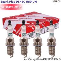 ราคา หัวเทียน DENSO IRIDIUM TOYOT A SK20R11 PART NO 90919-01210 (Camry Wish ALTIS VIOS Yaris) 1/2/4 ชิ้น (27708226364)