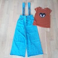 ราคา ส่งฟรี LynAround ขายทั้งset เอี๊ยม + เสื้อ (3519255901)