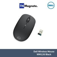 ราคา [เม้าส์ไร้สาย] Dell Wireless Mouse WM126 Black (20590442569)