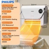 ราคา เครื่องทําความร้อนลมอุ่นติดผนัง Philips-AHR3124-FX (24338901311)