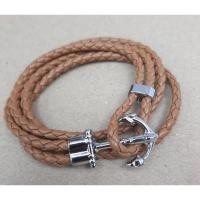 ราคา ข้อมือหนังเปียสมอเรือ (15757159595)