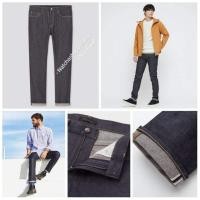 ราคา Uniqlo​ MEN​ ยีนส์​ริมแดงไซส์​ 32(82​cm.) (2968935355)