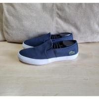ราคา Lacoste size 38/24cm. สีกรมท่า มือสอง สภาพ95-98% (10499150254)